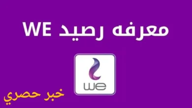 طريقة معرفة رصيد We