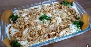  فتة الدجاج بالطحينية 