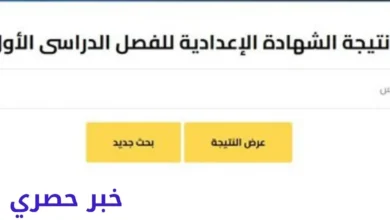 نتيجة اعدادية الاسكندرية 2025