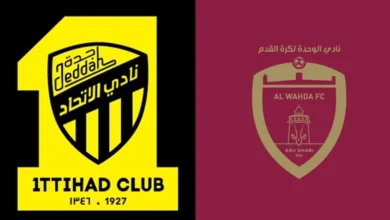 موعد مباراة الاتحاد السعودي ضد الوحدة الإماراتي